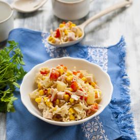 Rice Noodles and Egg Salad