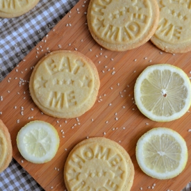 Lemon Sesame Cookies