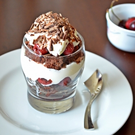 Black Forest & White Forest Trifle