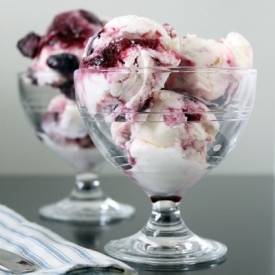 Roasted Cherry & Vanilla Ice Cream