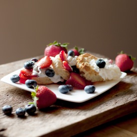 Red White & Blueberry Shortcake