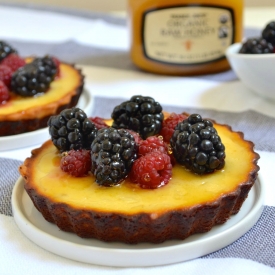 Goat Cheese and Berry Tart