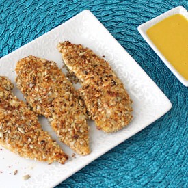 Sunflower Seed Chicken Fingers