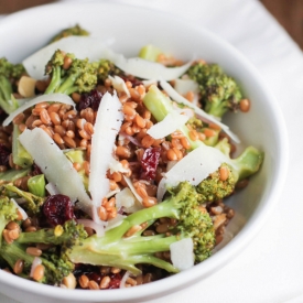 Broccoli & Wheat Berry Salad