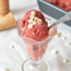 Red Beet Ice Cream