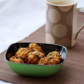 Sweet Corn Amaranth Fritters