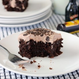 Mudslide Poke Cake