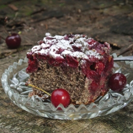 Organic Sour Cherry Poppy Seed Pie