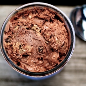 Chocolate Cookie Dough Ice Cream