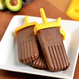 Vegan Dark Chocolate Fudgsicles