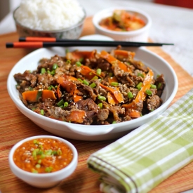 Beef Bulgogi with Ssamjang