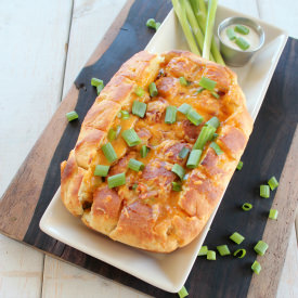 Loaded Cheesy Baked Potato Bread