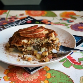 Apple & Oatmeal Pancakes