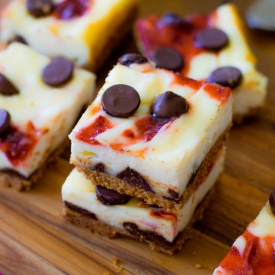 Strawberry Chocolate Chip Bars