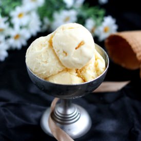 Vanilla Custard Powder Ice Cream