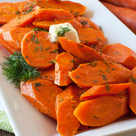 Carrots with Butter and Dill