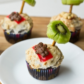 Palm Tree Cupcakes