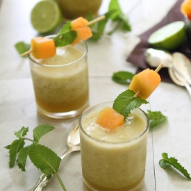 Cantaloupe Mint Agua Fresca