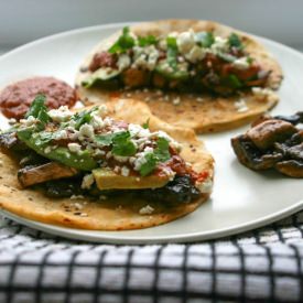 Mushroom Taco