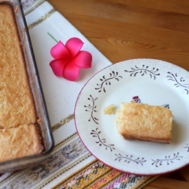 Butter Mochi