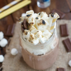 Boozy Smores Milkshake