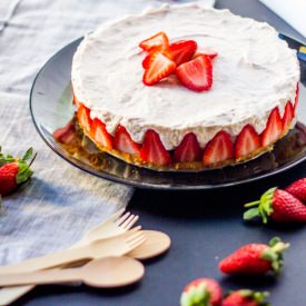 Strawberry Mousse Cake