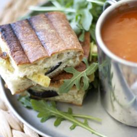 Skillet Veggie Panini