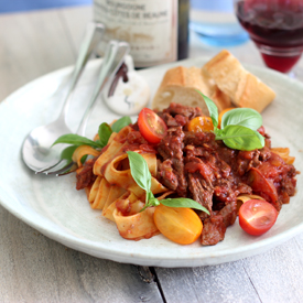 Pappardelle with Beef Fillet