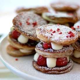 Mille Feuille with Chocolate Mousse