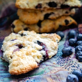 Gluten-Free Blueberry Lemon Scones