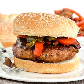 General Tso’s Chicken Burgers