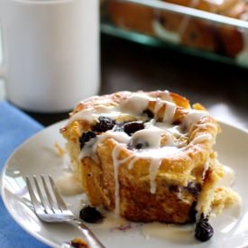 Whole Wheat Blueberry Cinnamon Roll