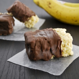 Chocolate Covered Banana Krispies