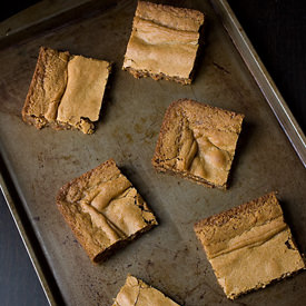 Brown Butter Vanilla Bean Blondies