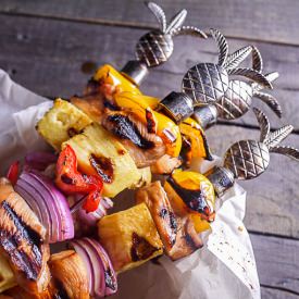 Tropical Chicken Kabobs