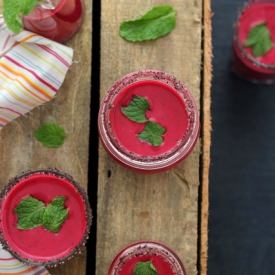 Masala Spiced Beetroot Lassi