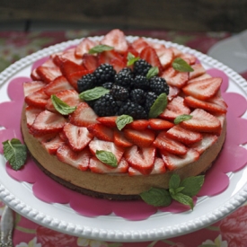 Summer Berry Cheesecake