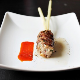 Pork Skewers with Asian Flavors