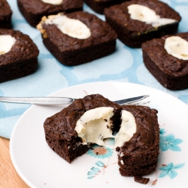 Stracciatella Lindt Egg Brownies