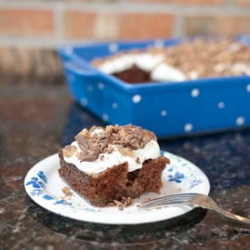 Heath Bar Cake