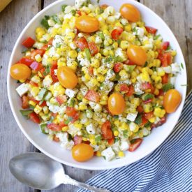 Summer Corn & Feta Salad