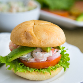 Shrimp Sandwiches