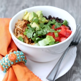 Chicken Enchilada Rice Bowls