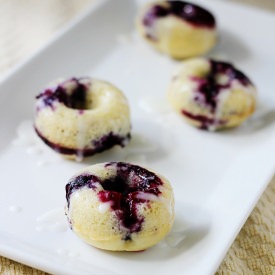 Blueberry Lemon Donuts