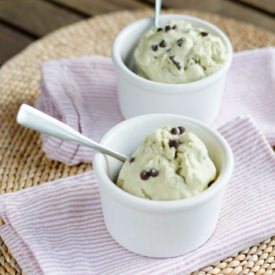 Pistachio Chocolate Chip Ice Cream