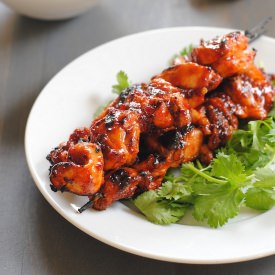 Sambal Chicken Skewers