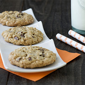 Chocolate Chip Oatmeal Cookies