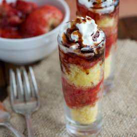 Roasted Strawberry Balsamic Shooter