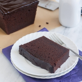 Glazed Chocolate Pound Cake