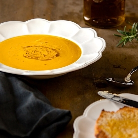 Lazy Roast Pumpkin Soup